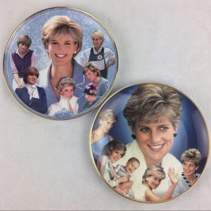 Diana People’s Princess & Queen of Hearts Plates
